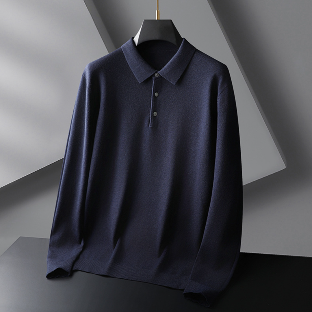 Premium Long Sleeve Polo