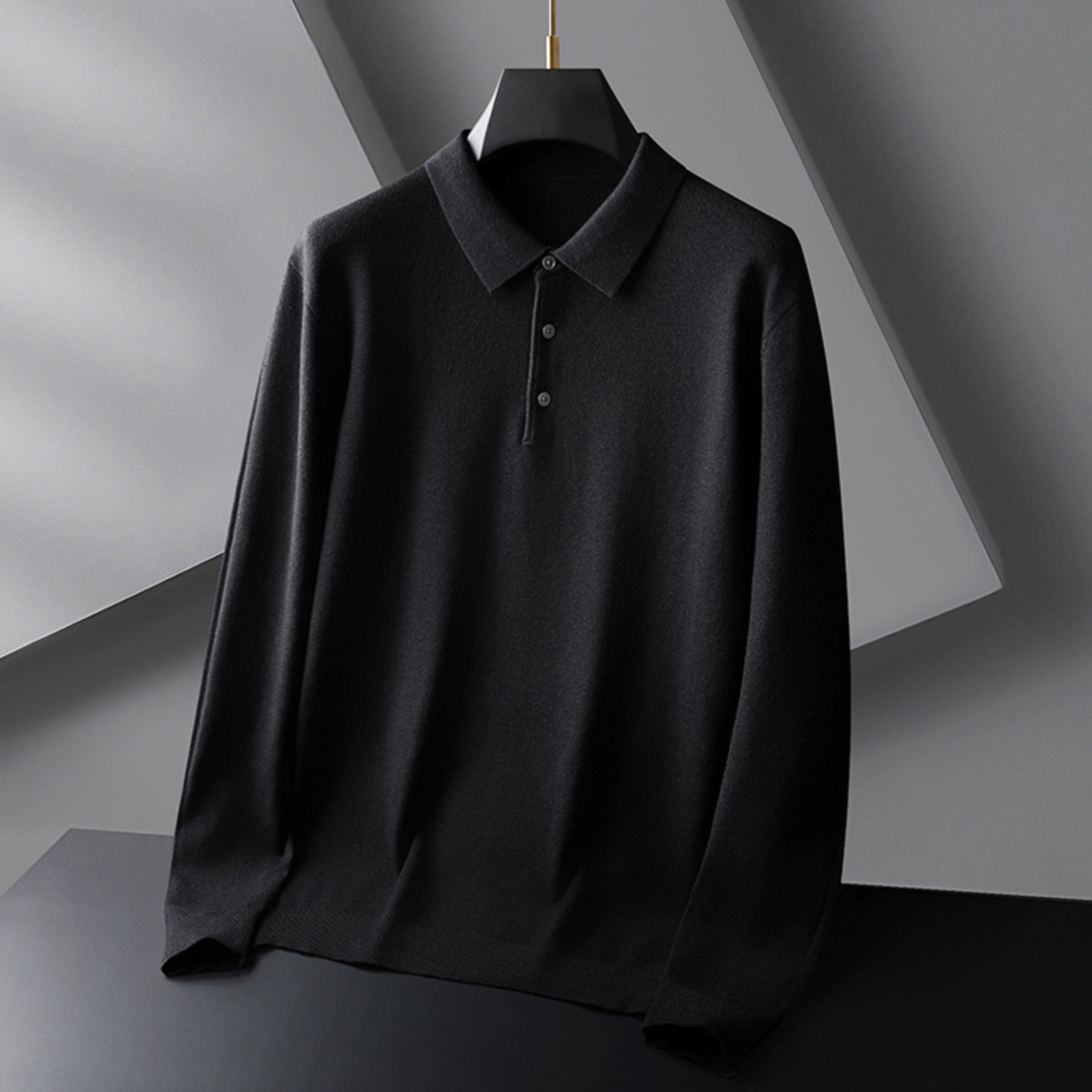Premium Long Sleeve Polo