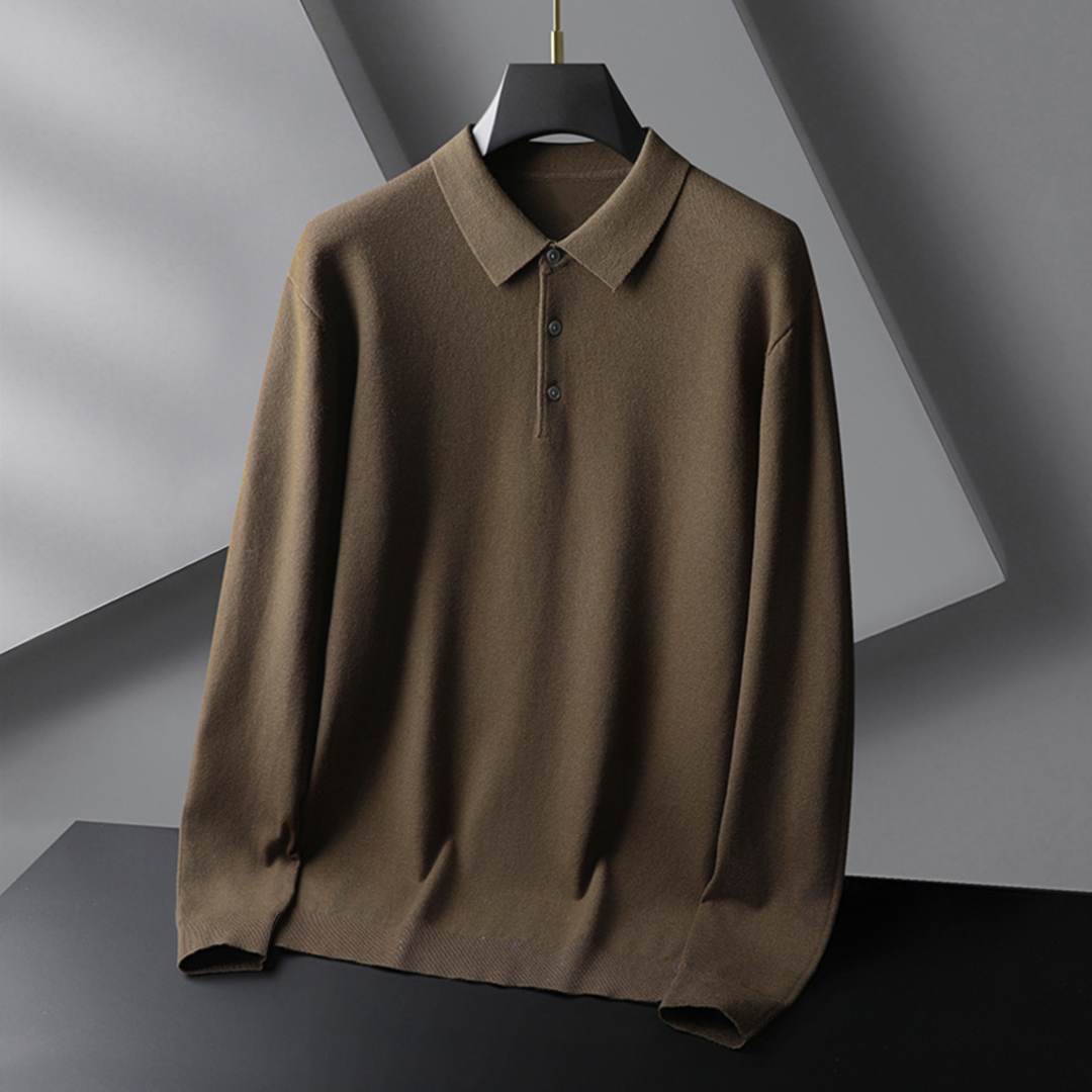Premium Long Sleeve Polo