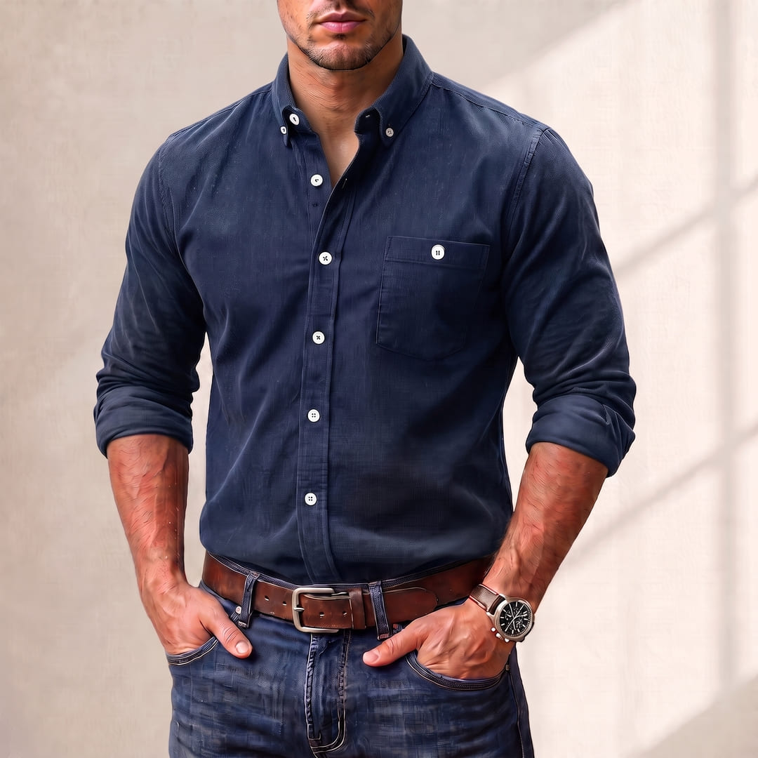 Harrington Textured Shirt