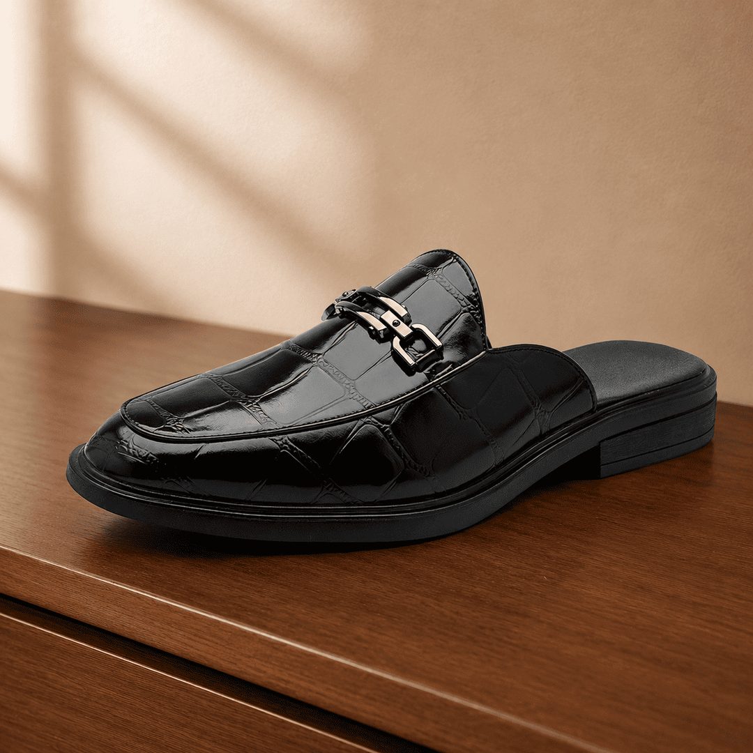 LuxeCrest Mule Loafers
