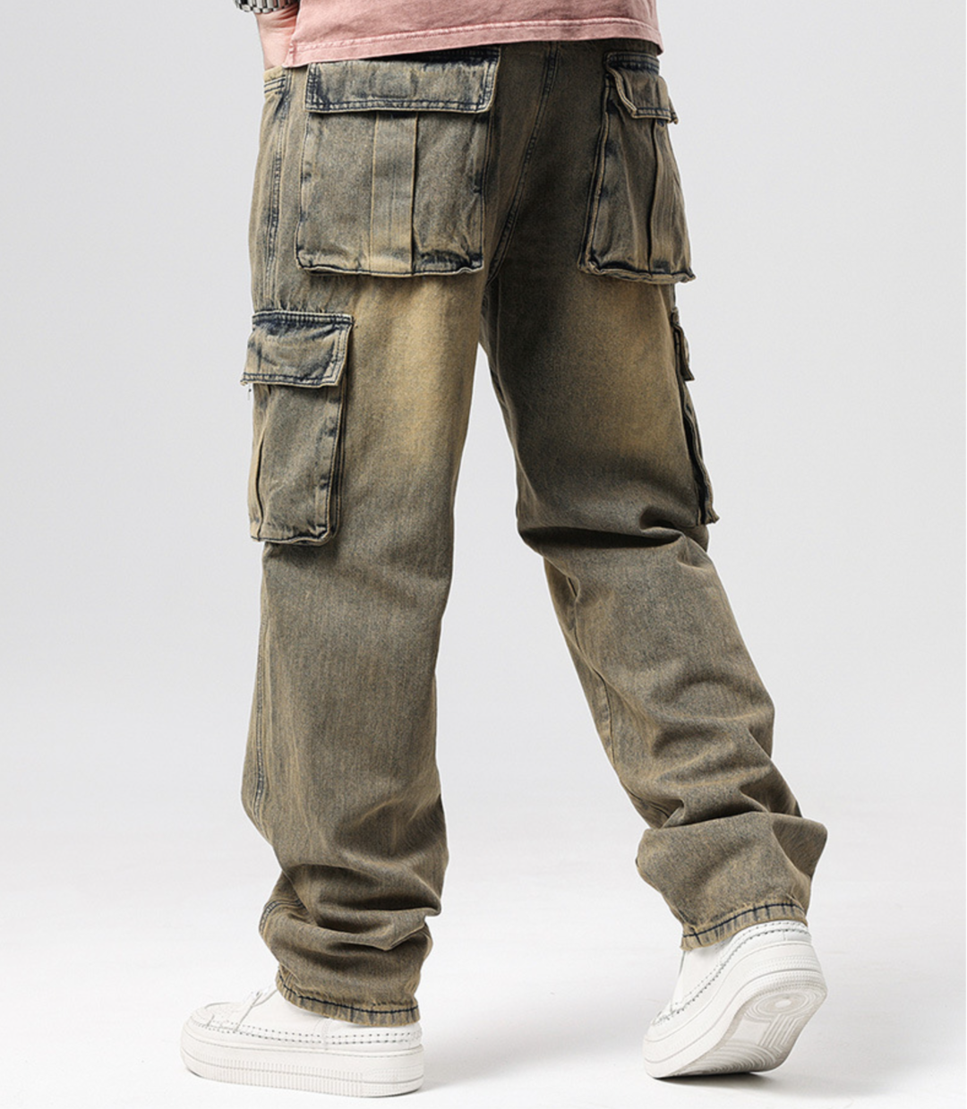 Multi-Pocket Denim Jeans