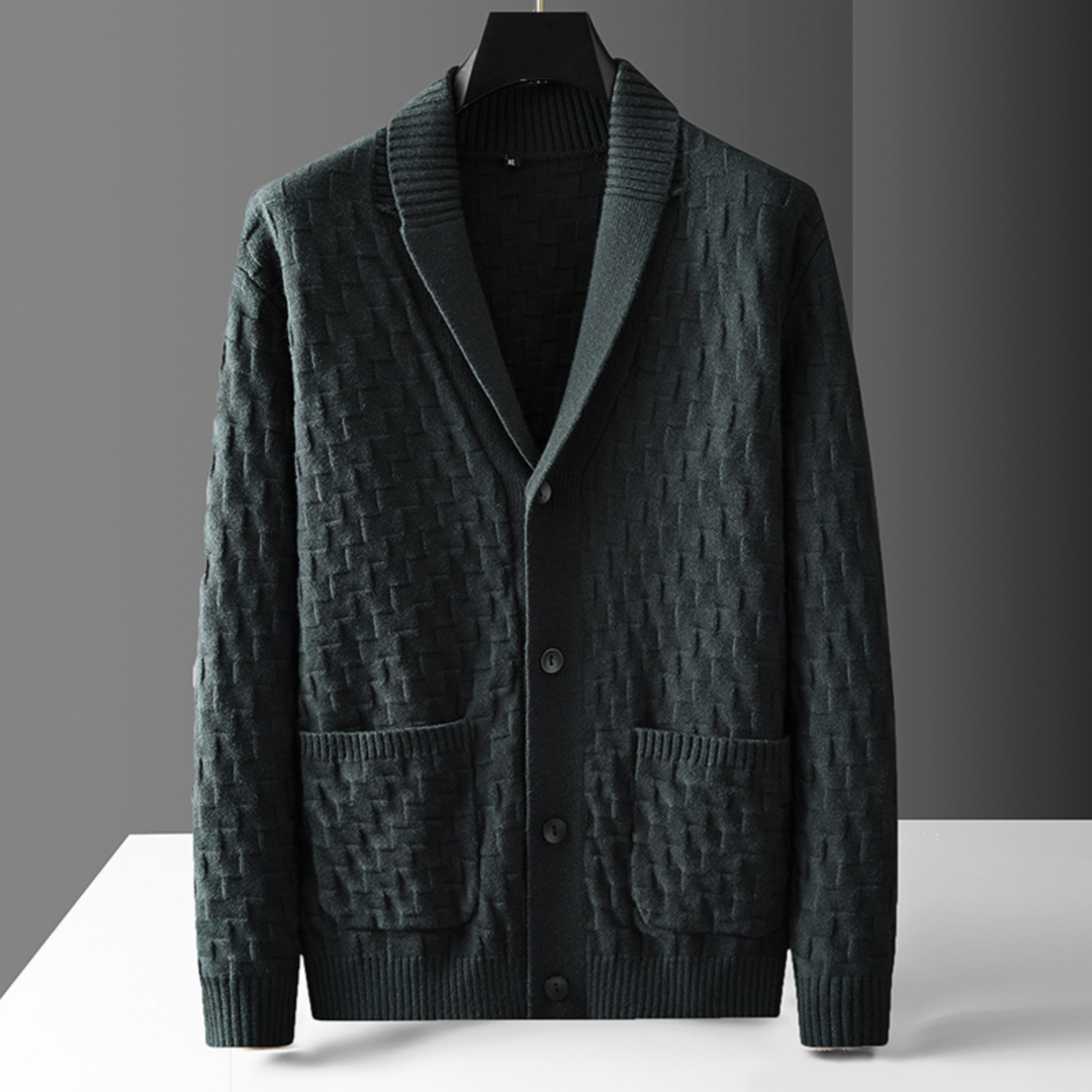 Men's Wool Cardigan