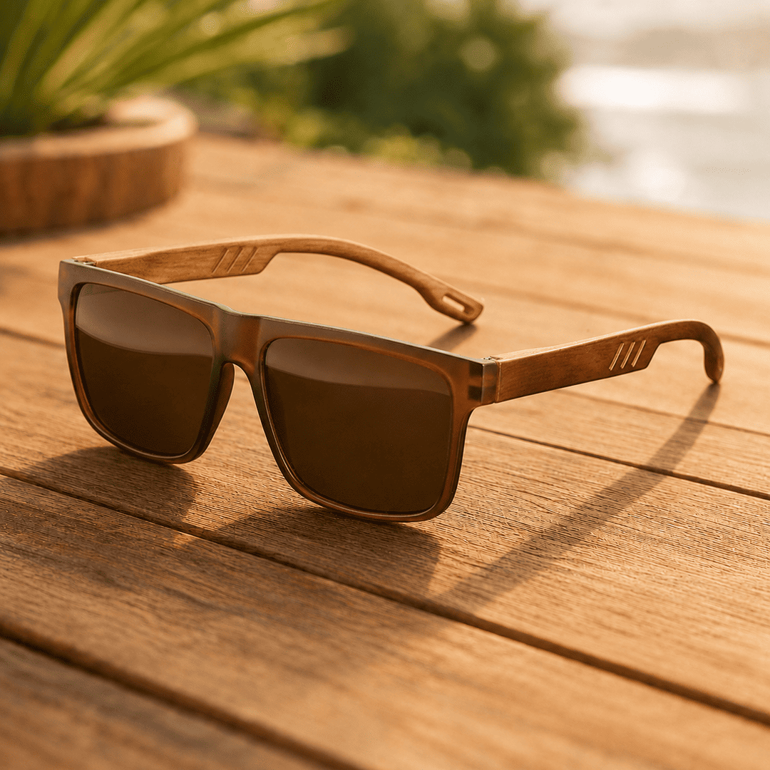 Wood-Style Sunglasses
