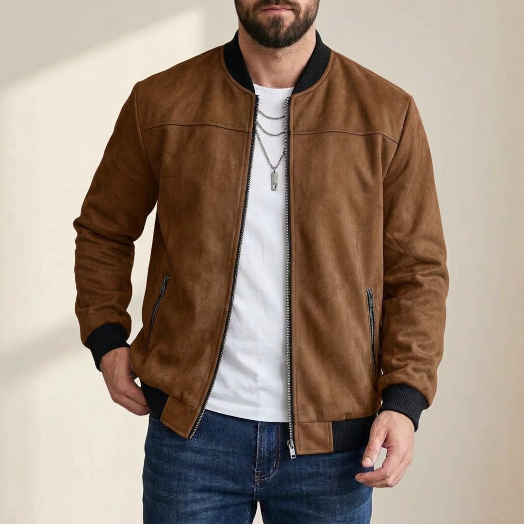 Wexham Suede Bomber Jacket