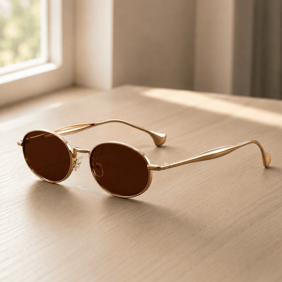 RetroView Round Sunglasses