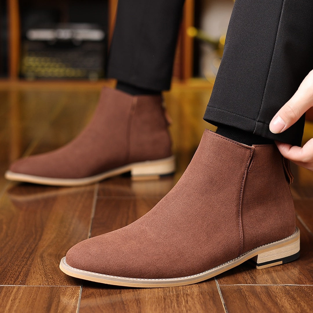 Refinded Suede Boots