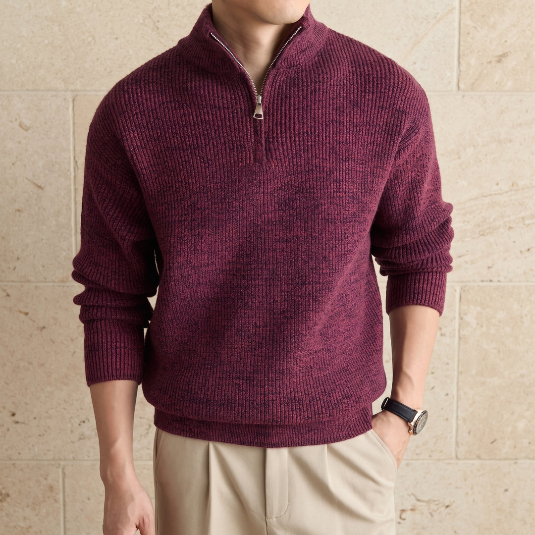 Marlowe Ribbed Quarter-Zip