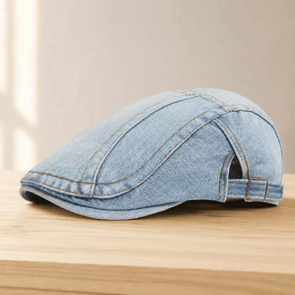 HeritageDenim Flat Cap