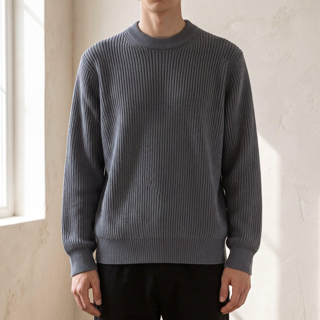 Kendrith Ribbed Crewneck
