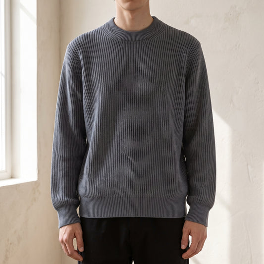 Kendrith Ribbed Crewneck