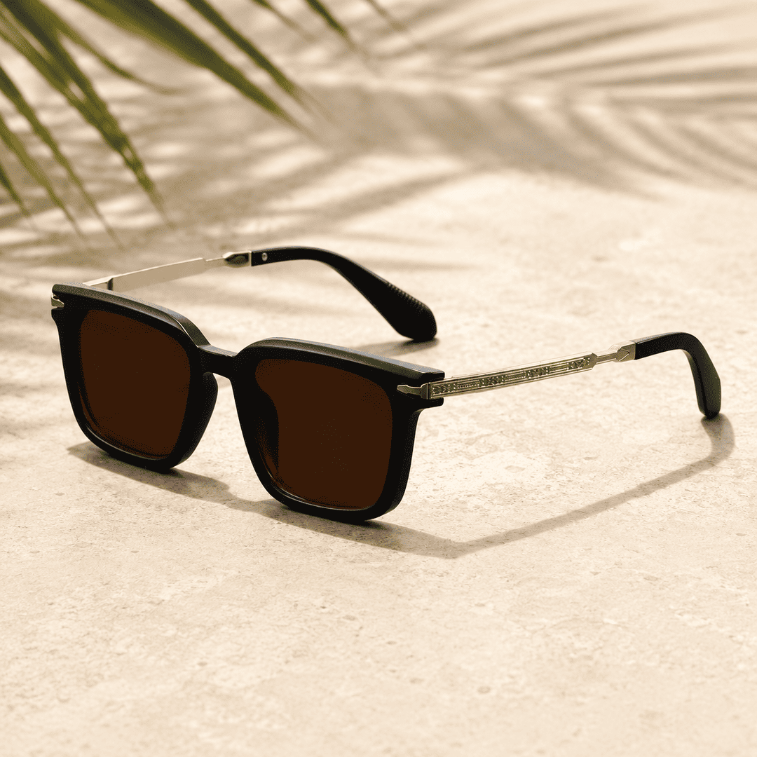 MetroGold Square Sunglasses