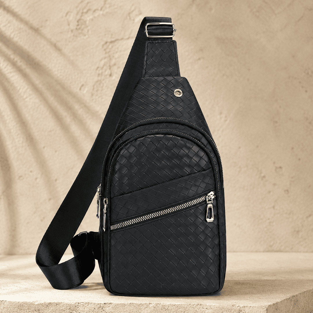 WovenEase Sling Bag