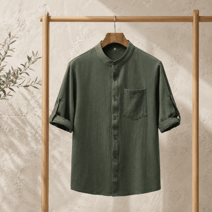 Slick Roll-Sleeve Shirt