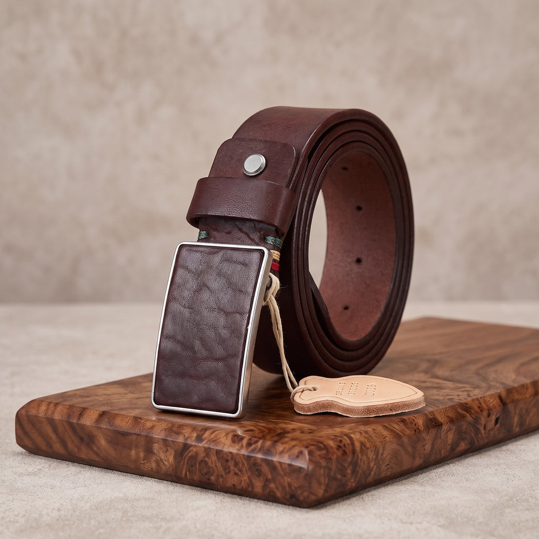 Montclair Leather Belt