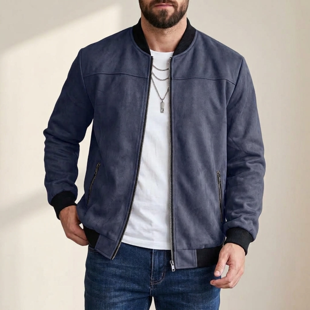 Wexham Suede Bomber Jacket