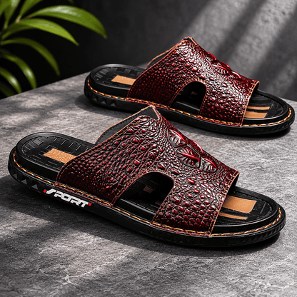 LuxeGrip Comfort Slides