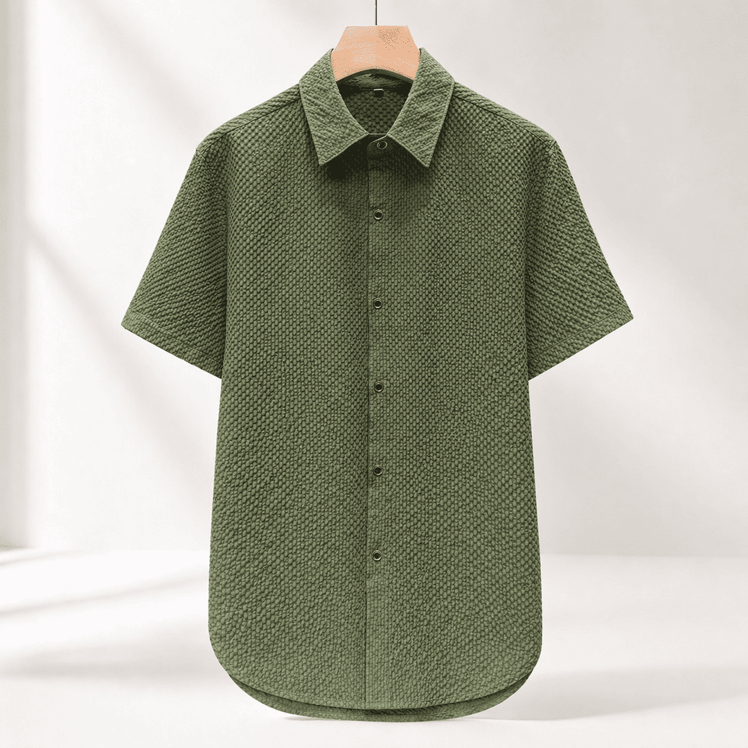 MossWeave Textured Shirt