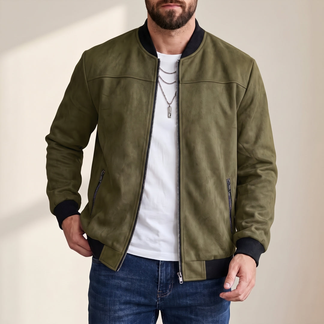 Wexham Suede Bomber Jacket
