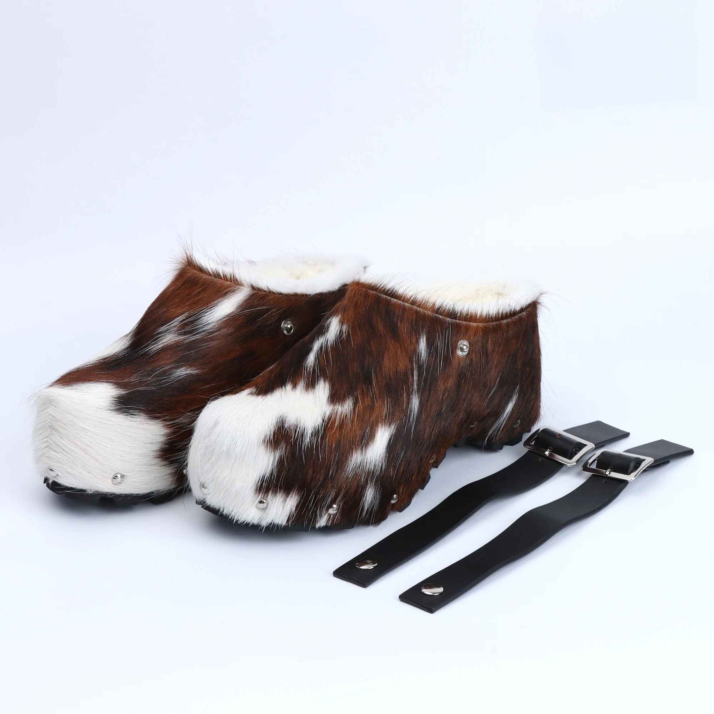 Luxe Cowhide Clogs