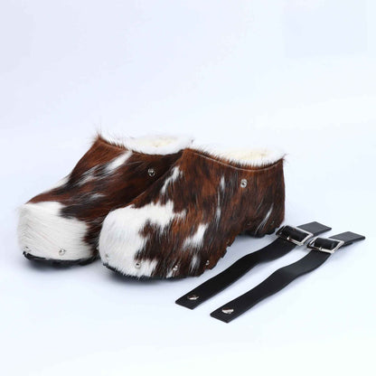 Luxe Cowhide Clogs