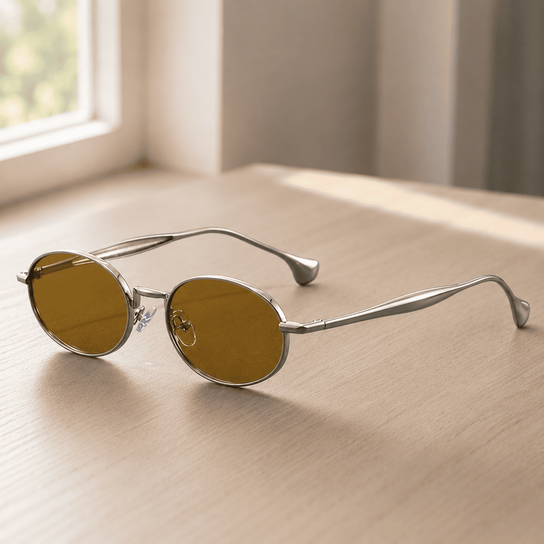 RetroView Round Sunglasses