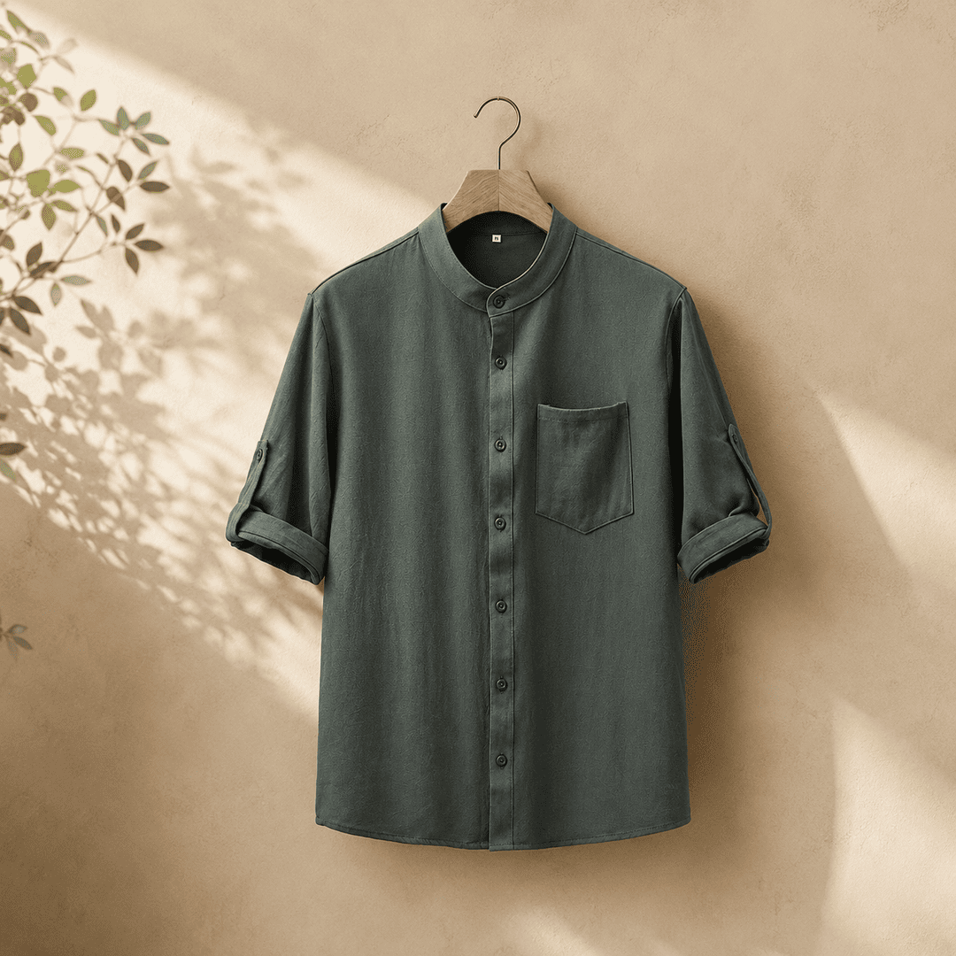Slick Roll-Sleeve Shirt