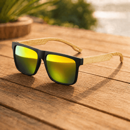 Wood-Style Sunglasses