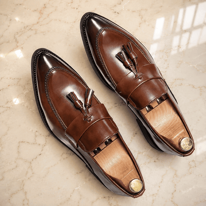 SterlingTassel Dress Loafers