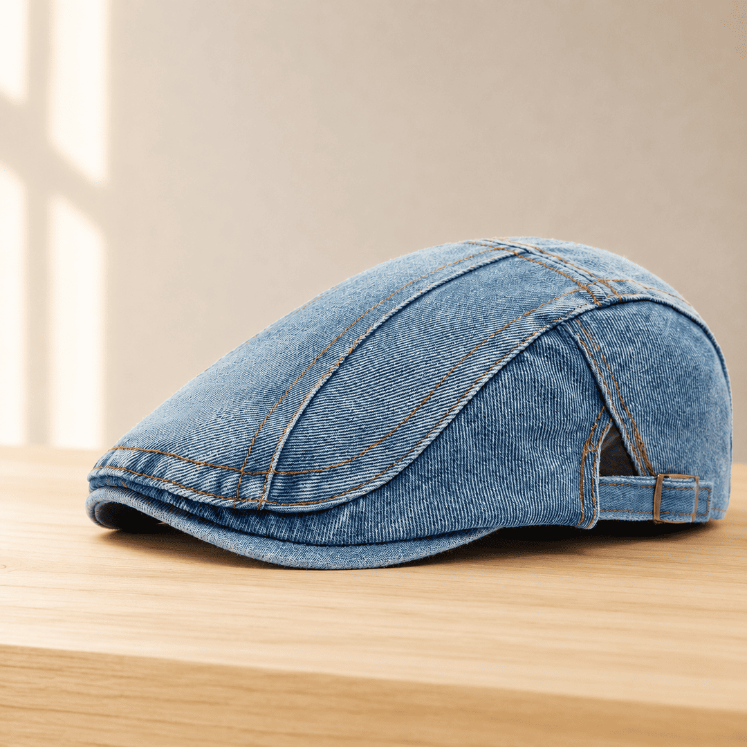 HeritageDenim Flat Cap
