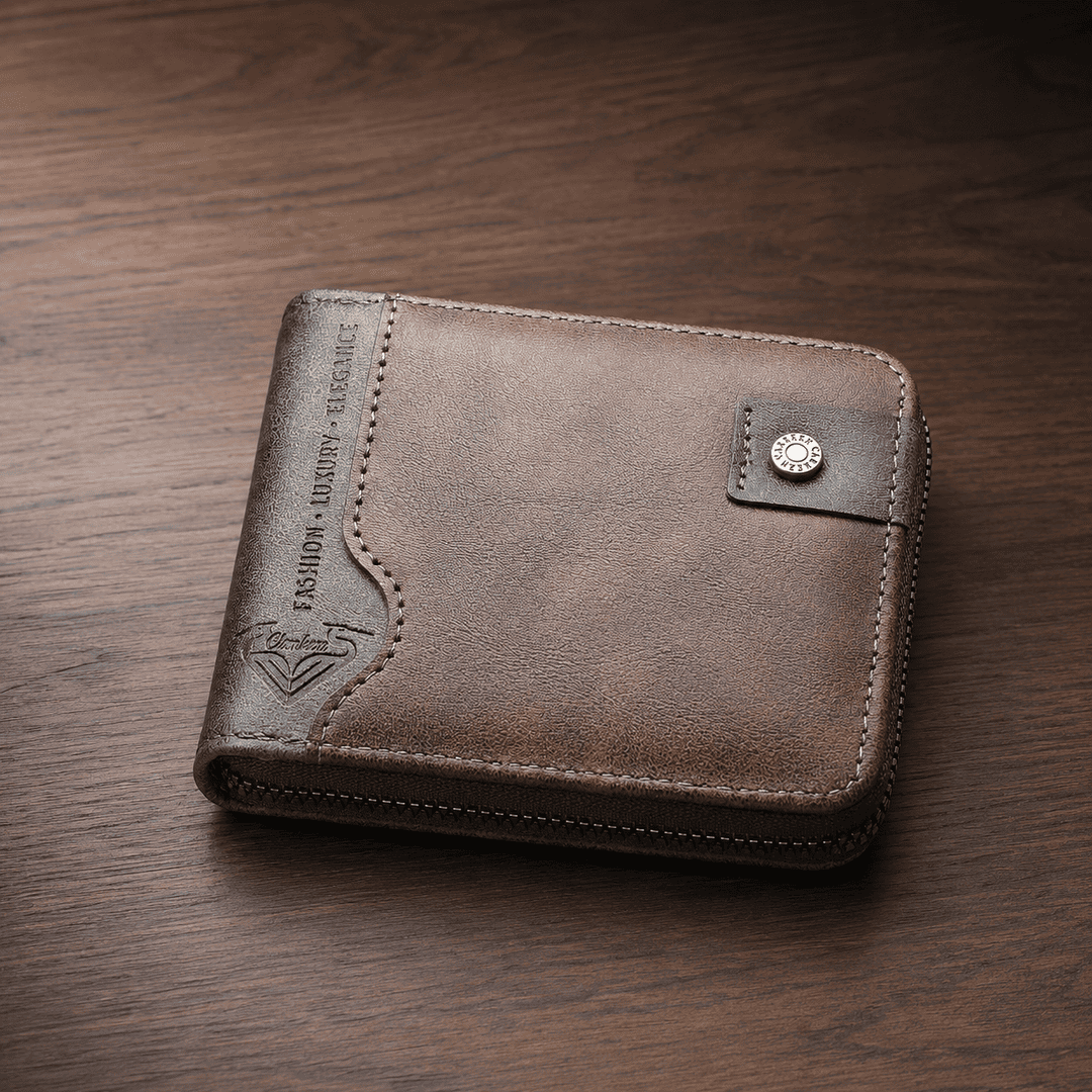 IronVault Zipper Wallet