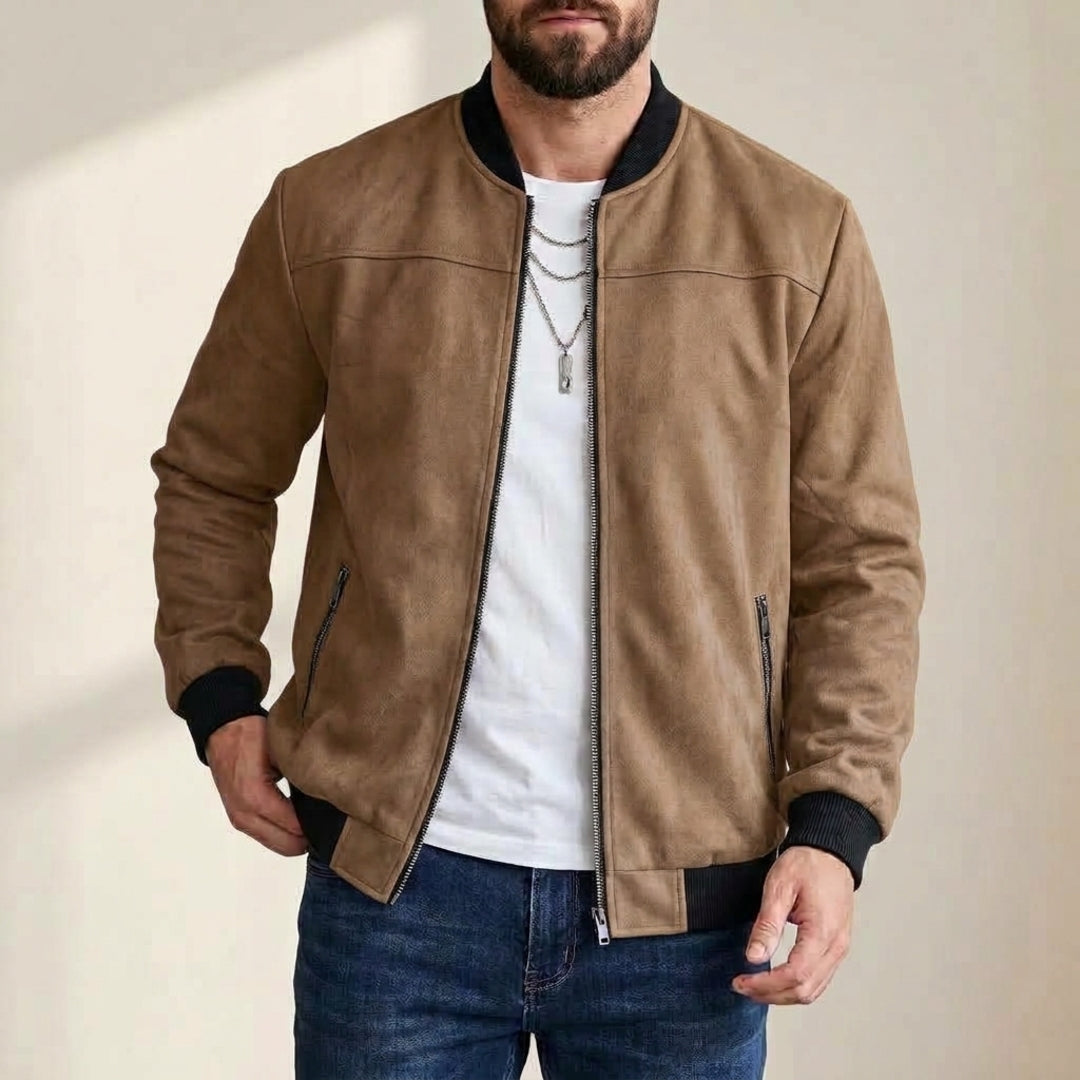 Wexham Suede Bomber Jacket
