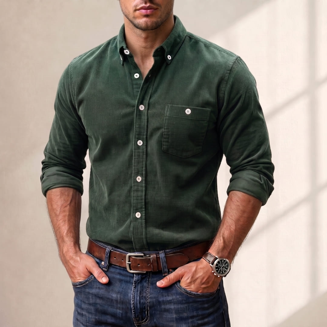 Harrington Textured Shirt