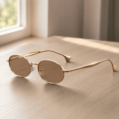 RetroView Round Sunglasses