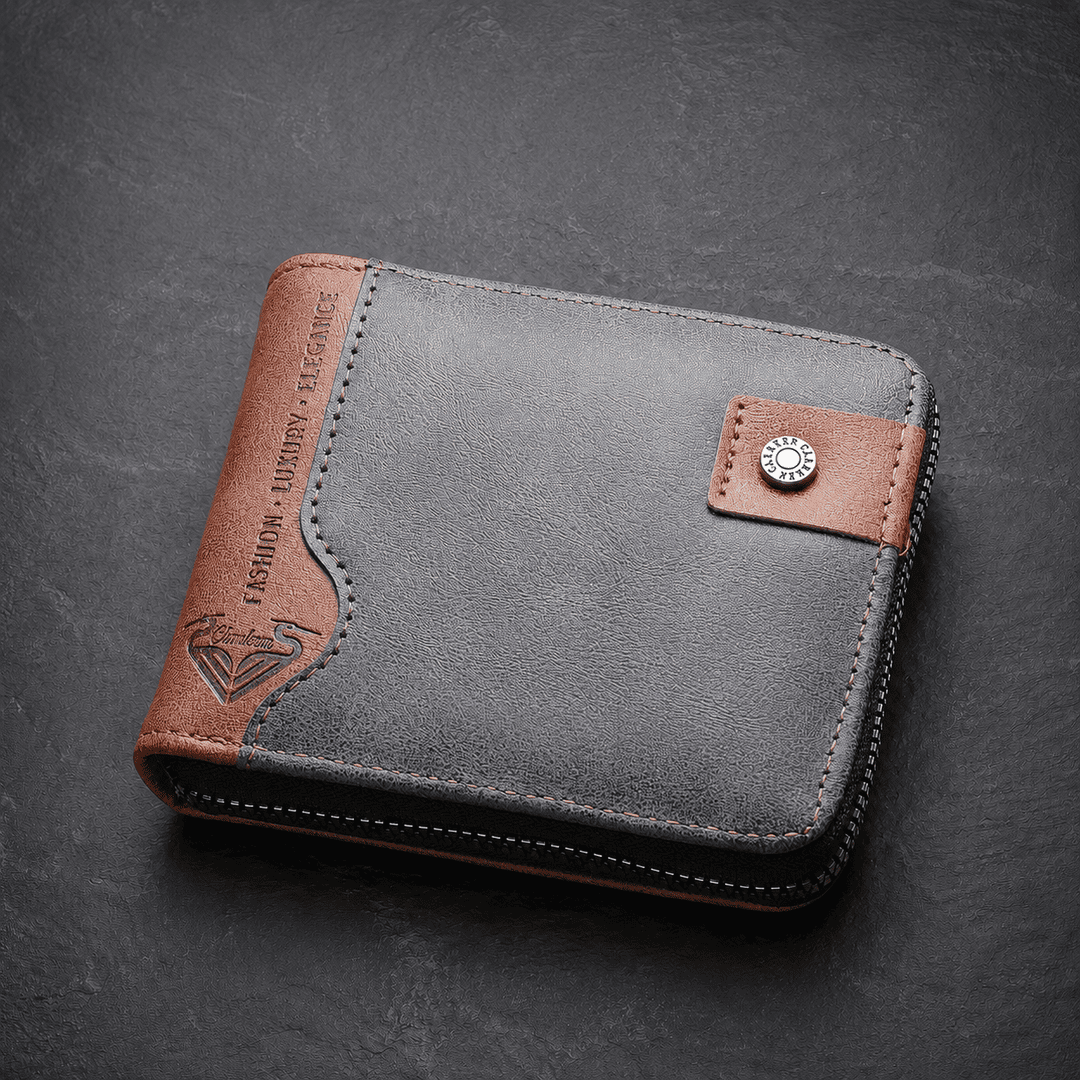 IronVault Zipper Wallet