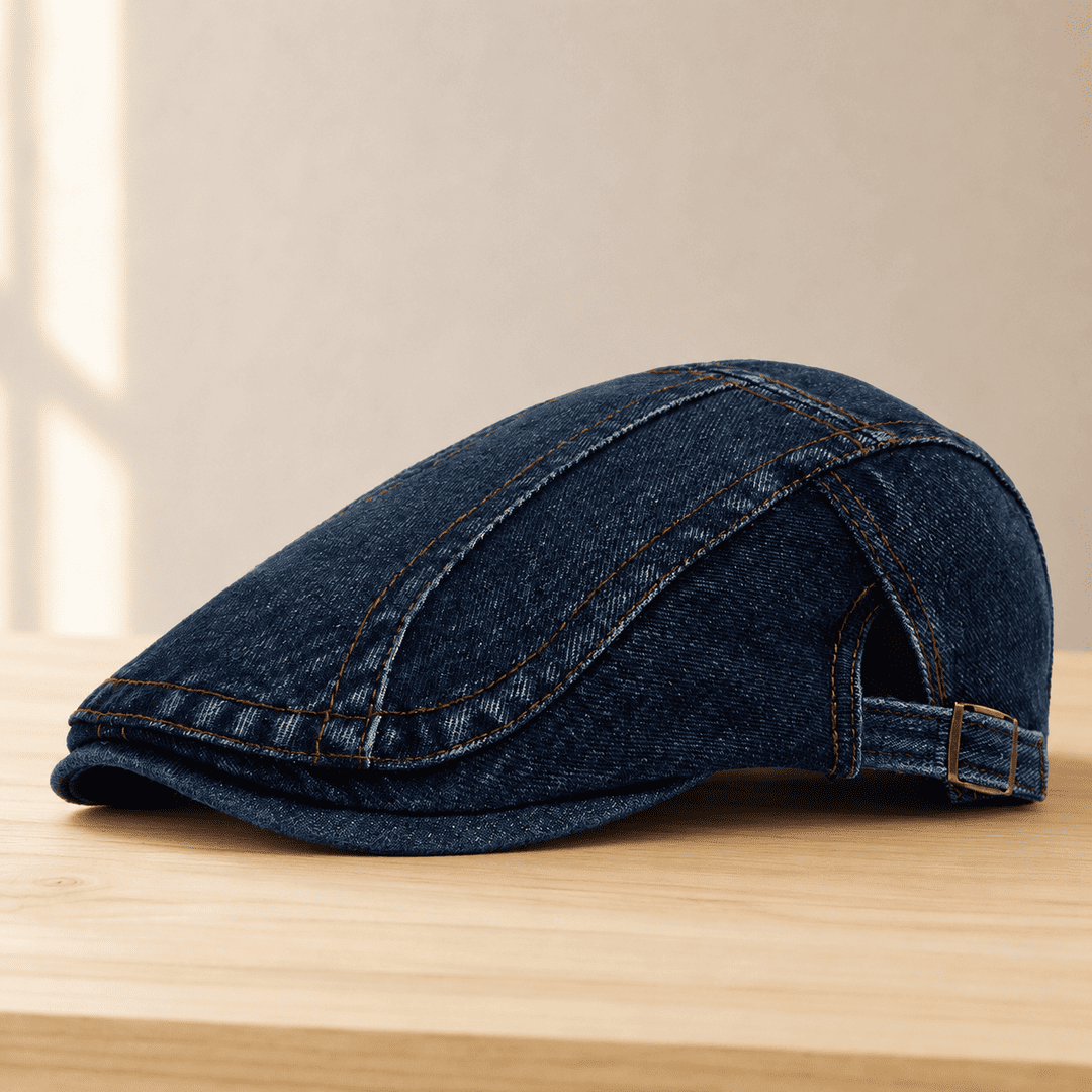 HeritageDenim Flat Cap