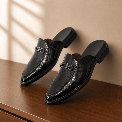 LuxeCrest Mule Loafers