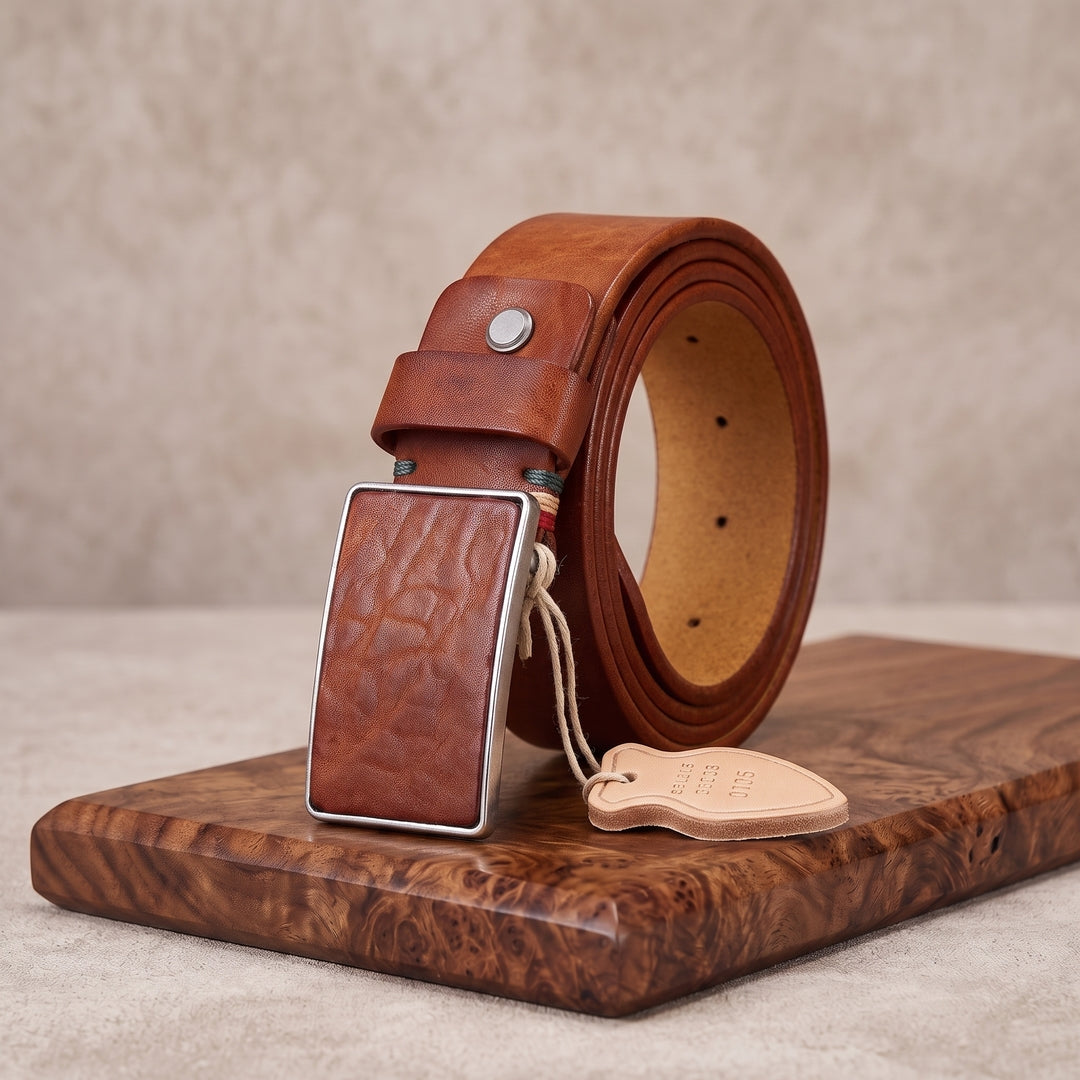 Montclair Leather Belt