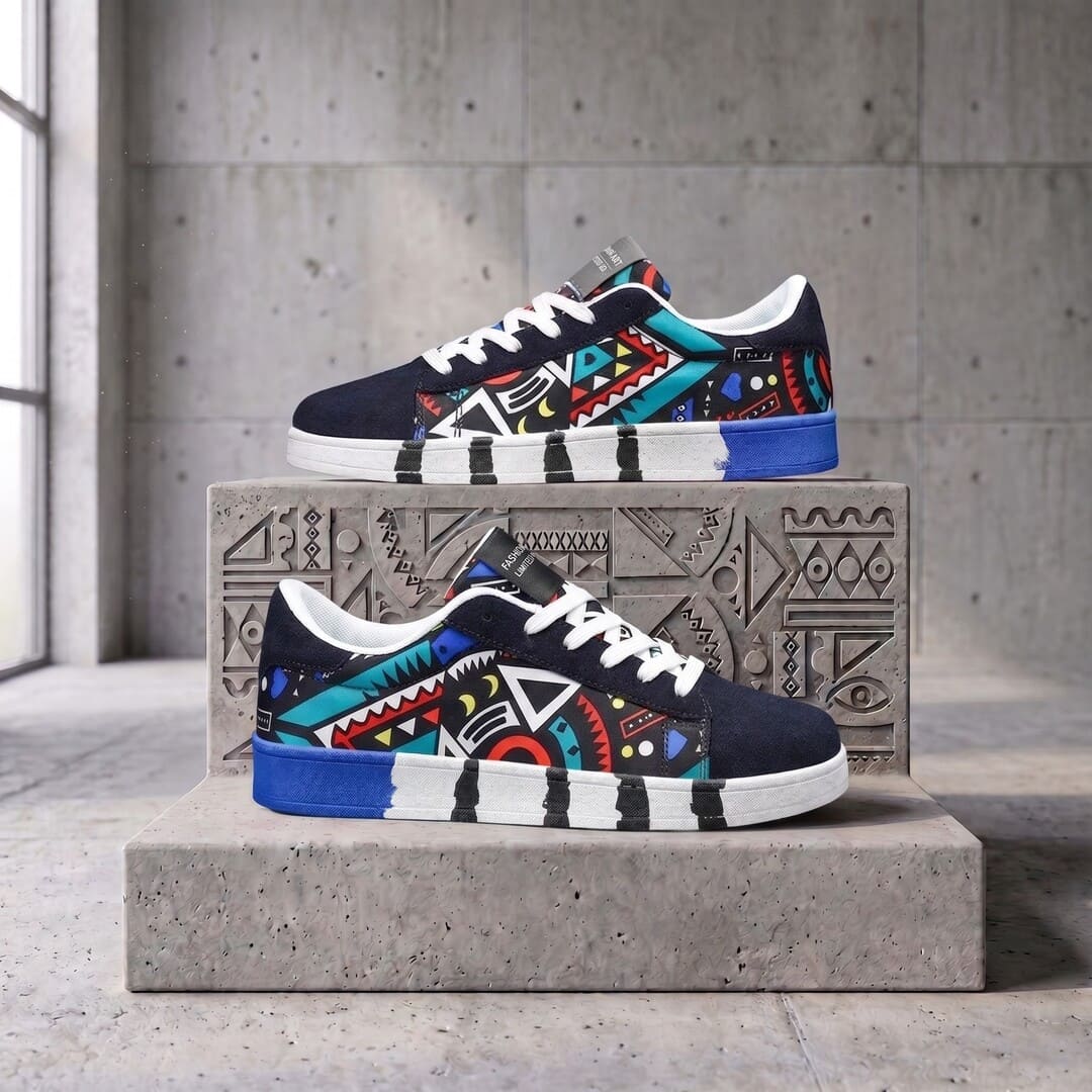 Redstone Patterned Sneakers