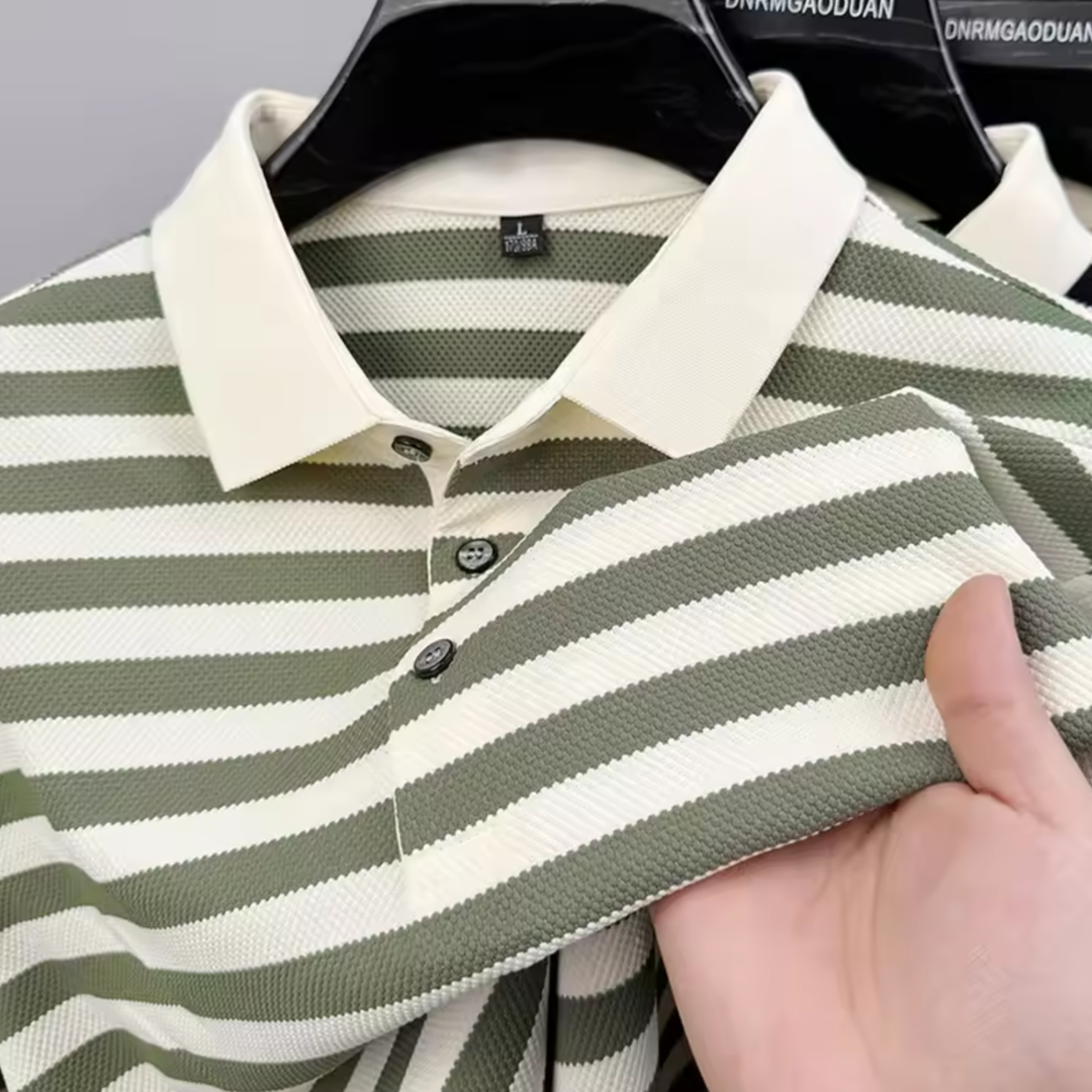 Stratex Luxe Strip Polo