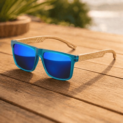 Wood-Style Sunglasses