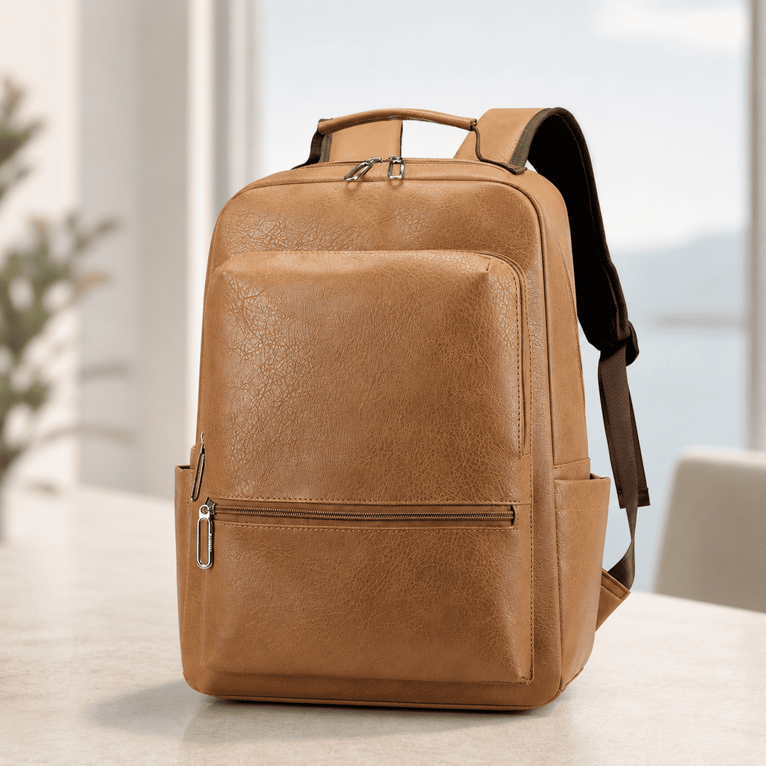 Urban Leather Backpack