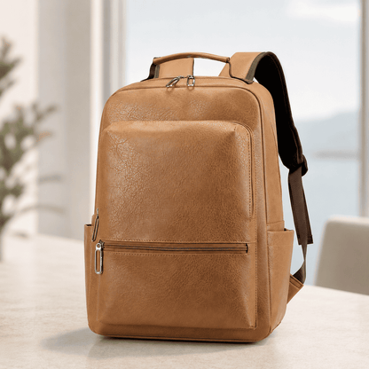 Urban Leather Backpack