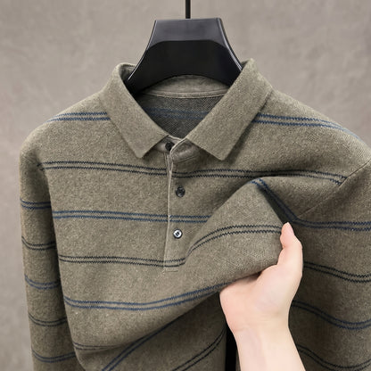 Albright Wool Knit Polo