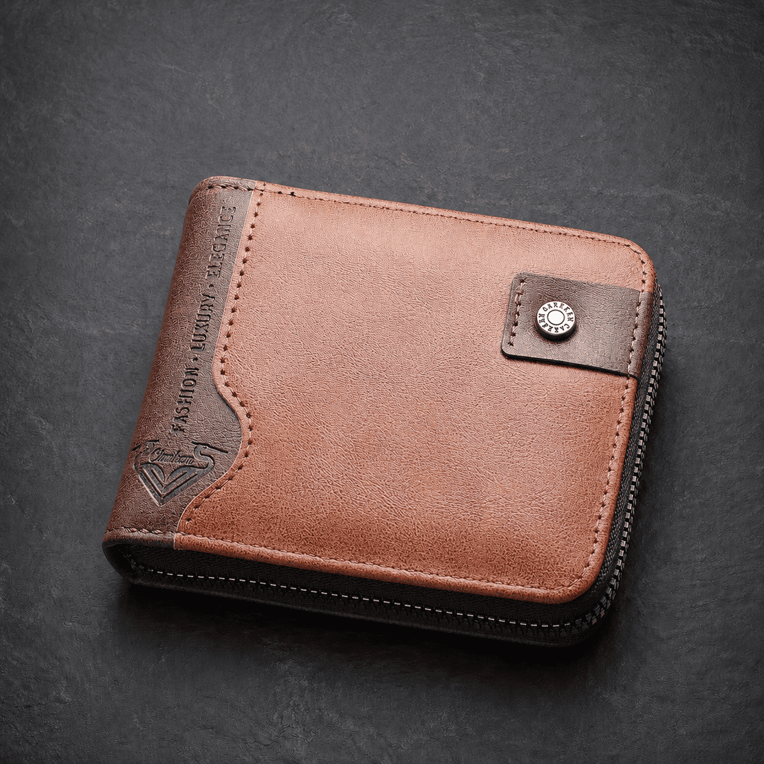 IronVault Zipper Wallet