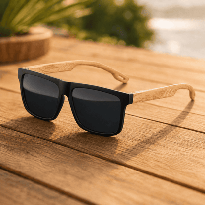 Wood-Style Sunglasses