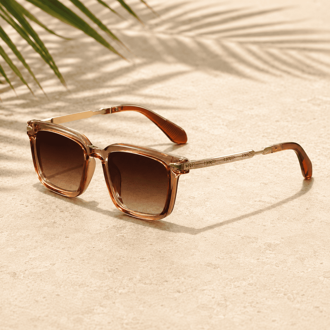 MetroGold Square Sunglasses