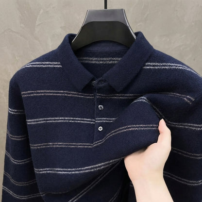 Albright Wool Knit Polo