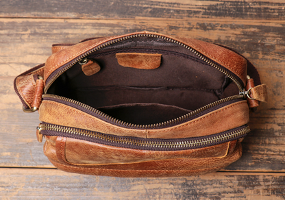 Leather Travel Crossbody