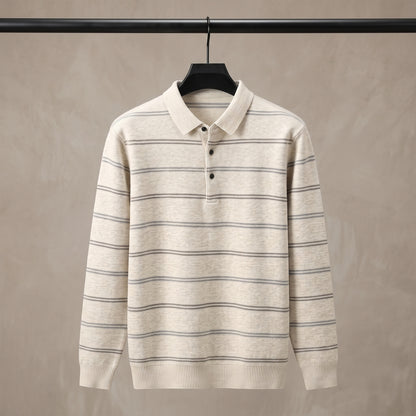 Albright Wool Knit Polo